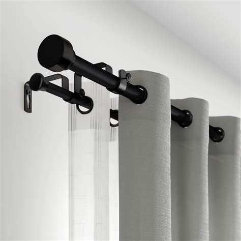 The rod length adjusts from so you can use them in any window size. . Wayfair curtain rods